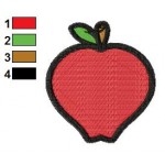 Free Apple 01 Embroidery Designs